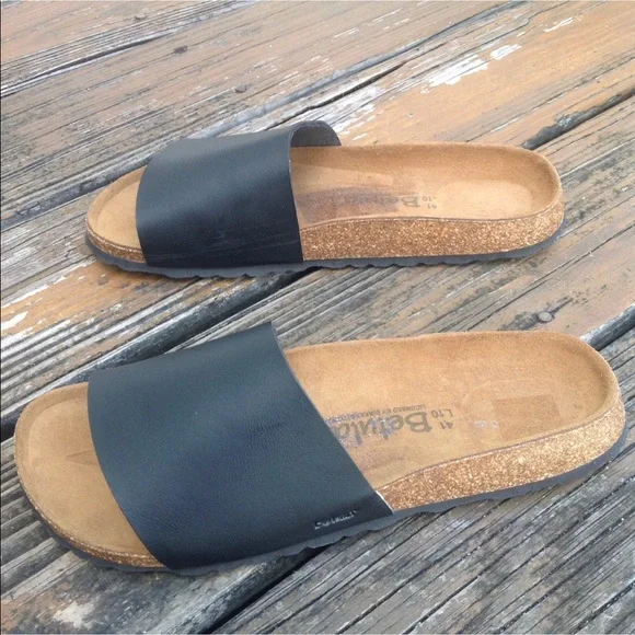 Birkenstock Birkis Black Sandals W 10 EU 41 M 9 - Picture 5 of 6